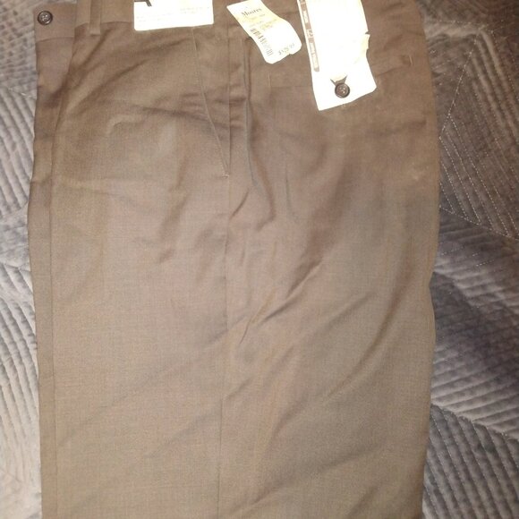 Alfred Sung Brown Wool Dress Pants - NWT - Picture 1 of 2